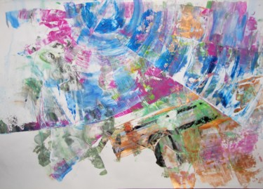 Like my Love Radiation kills not everyone Abstract Painting titled "Like my Love Radiat…" by Dmitri Matkovsky, Original Artwork, Acrylic
