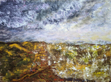 Peinture intitulée "Nébulosité" par Marie-Paule Demarquez, Œuvre d'art originale, Acrylique