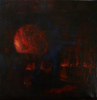 Peinture intitulée "Sortilège" par Yves Robial, Œuvre d'art originale, Huile