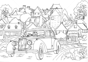 Carennac, France, en Riley RME