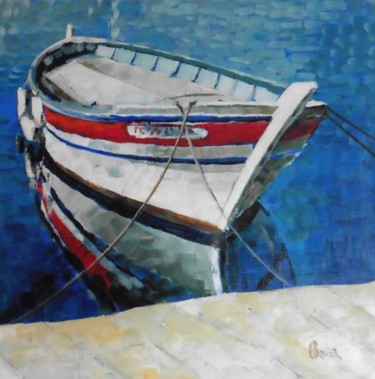 Peinture intitulée "Un "pointu"" par Claude Bonnin, Œuvre d'art originale, Acrylique