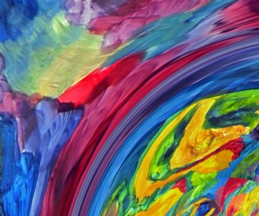 Arte digital titulada "Digital Fauve" por Ignacio Navarro, Obra de arte original, Pintura Digital