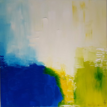 "Tableau grand abstr…" başlıklı Tablo Sandrine Hartmann tarafından, Orijinal sanat, Akrilik