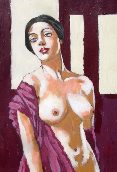 L'OFFRANDE Peinture intitulée "L'OFFRANDE" par Marcel Clerc, Œuvre d'art originale, Acrylique