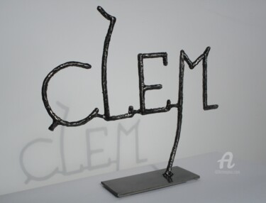 雕塑 标题为“CLEMENTINE .jpg” 由Gueryn, 原创艺术品, 金属