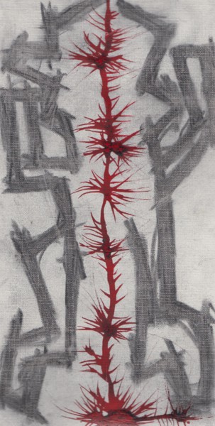 제목이 "Brèches - originale…"인 그림 Bent로, 원작, 숯