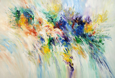 Painting titled "Reverie XL1" by Peter Nottrott, Original Artwork, Acrylic