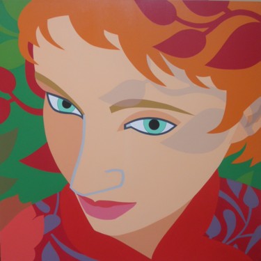 Pittura intitolato "DONATA" da Ranieri Wanderlingh, Opera d'arte originale, Acrilico
