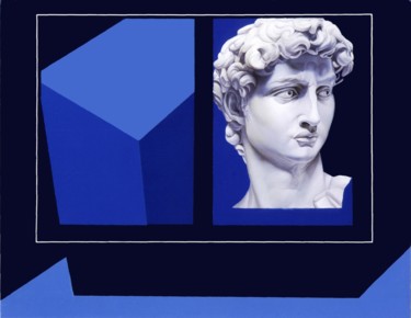 Pittura intitolato "LA STORIA" da Ranieri Wanderlingh, Opera d'arte originale, Acrilico