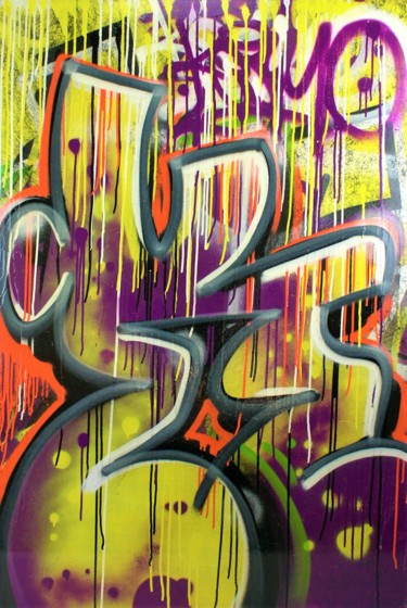DDYO' DDYÊ Painting titled "DDYO' DDYÊ" by Mickael Bereriche (KESMO), Original Artwork, Spray paint