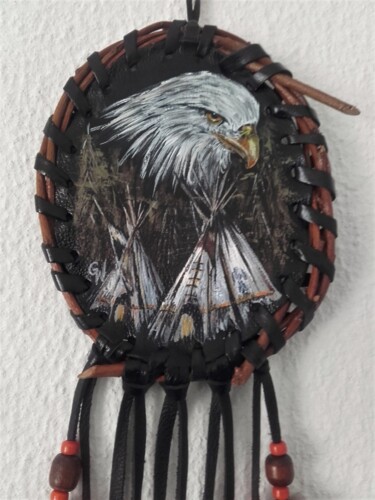 제목이 "Eagle Spirit - mand…"인 미술작품 Graywolf Rm (Indian Héritage Arts)로, 원작, 아크릴