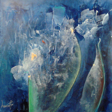 Peinture intitulée "fleurs-39.jpg" par Gilles Hancotte, Œuvre d'art originale, Acrylique