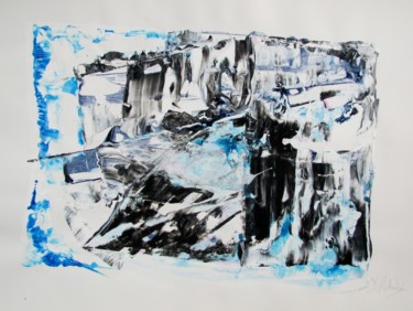 Painting titled "Scene of struggle:…" by Dmitri Matkovsky, Original Artwork, Acrylic