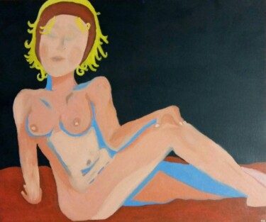 Peinture intitulée "La Vertue" par Kingcedar, Œuvre d'art originale, Huile