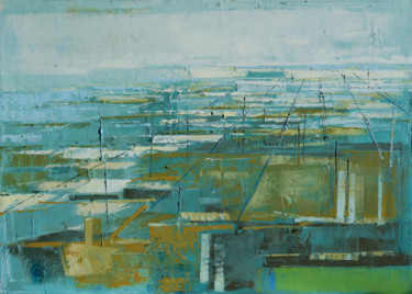 Painting titled "Perspective of the…" by Kariko Ono, Original Artwork, Oil