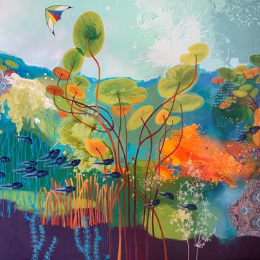 Peinture intitulée "Les trois âges du c…" par Marie-Hélène Pelletier, Œuvre d'art originale, Acrylique