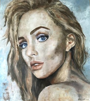 Painting titled "seduction.jpg" by Natalia Marinych, Original Artwork, Oil