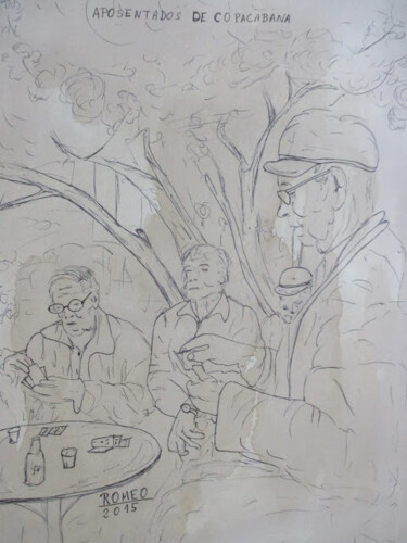 Desenho intitulada "011.jpg" por Romeo Zanchett, Obras de arte originais, Outro