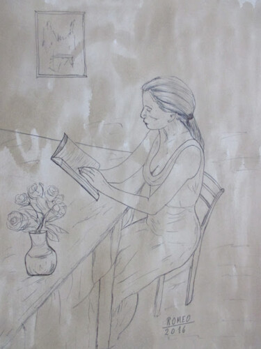Desenho intitulada "012.jpg" por Romeo Zanchett, Obras de arte originais, Outro