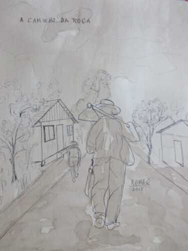 Desenho intitulada "014.jpg" por Romeo Zanchett, Obras de arte originais, Outro