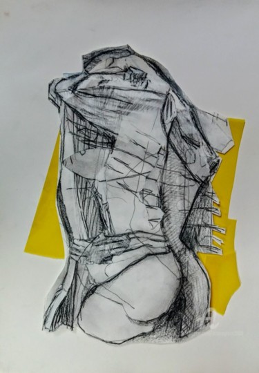 "sans-titre-12" Lou le Cabellec Dessin intitulée ""sans-titre-12" Lou…" par Lou Le Cabellec, Œuvre d'art originale