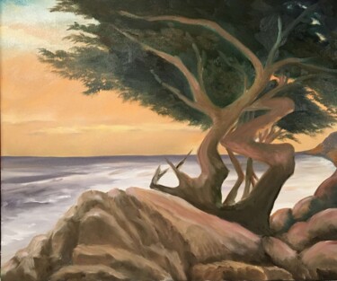 Peinture intitulée "Les jumeaux" par Francis Bocquet, Œuvre d'art originale, Huile
