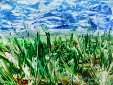 Malerei mit dem Titel "217e Praechtige Nat…" von Robert Bauer, Original-Kunstwerk, Enkaustik