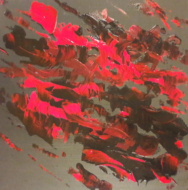 rouge baiser.jpg Painting titled "rouge baiser.jpg" by Cliver, Original Artwork, Acrylic