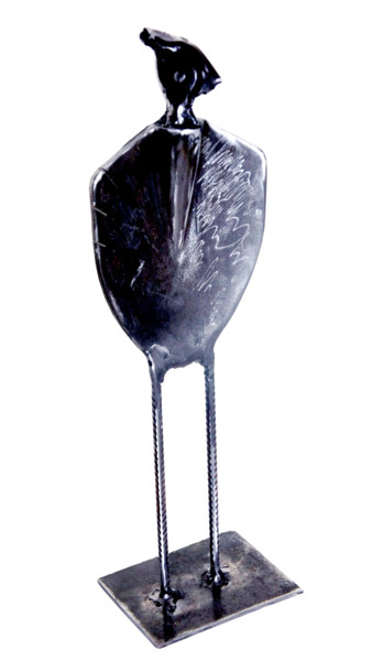 Sculpture titled "BUSH sculpture" by Jean-Luc Lacroix (JL LACROIX), Original Artwork, Metals