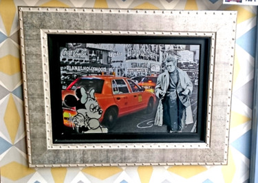 Arts numériques intitulée "Swatch + Steve N&B" par Alan Berg, Œuvre d'art originale