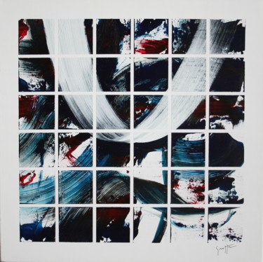 Painting titled "Abstruct - 4" by Pierre-Yves Guitton, Original Artwork, Acrylic