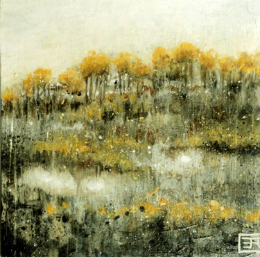 lande.jpg Peinture intitulée "lande.jpg" par Catherine Cazaentre, Œuvre d'art originale, Acrylique