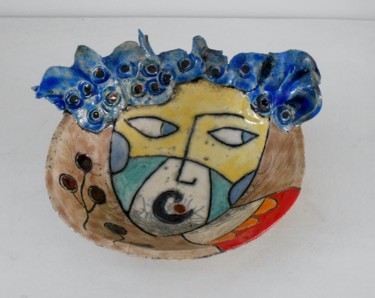 Design intitulée "coupelle femme 1" par Armelle Colombier, Œuvre d'art originale