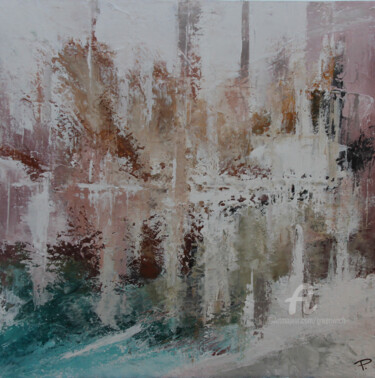 Peinture intitulée "Eau libre" par Sylvie Penet, Œuvre d'art originale