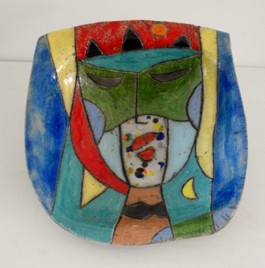 Design intitulée "coupe carrée femme" par Armelle Colombier, Œuvre d'art originale