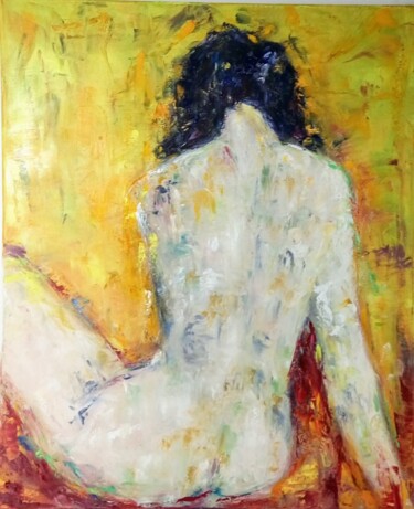 Peinture intitulée "Imagination" par R Devarrewaere, Œuvre d'art originale, Huile