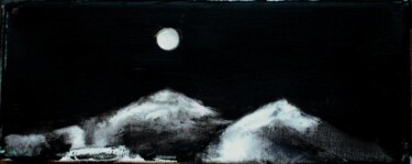 dunes Peinture intitulée "dunes" par Déborah Michel, Œuvre d'art originale, Acrylique