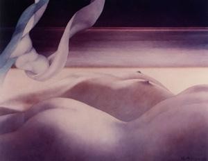Peinture intitulée "plénitude" par André Plisson, Œuvre d'art originale, Huile