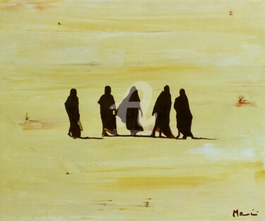 Pittura intitolato "les-femmes I" da Guido Mannini, Opera d'arte originale, Olio