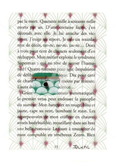 Κολάζ με τίτλο "Lecture Art Déco JU…" από Jul Et Fil, Αυθεντικά έργα τέχνης