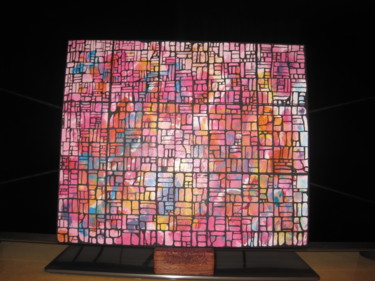 Peinture intitulée "Style-vitrail" par Mabdeco, Œuvre d'art originale