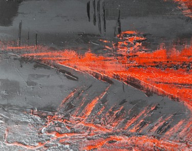 Magma.jpg Painting titled "Magma.jpg" by Cliver, Original Artwork, Acrylic