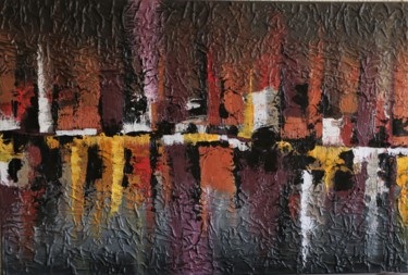 Peinture intitulée "AMSTERDAM" par Chaimart, Œuvre d'art originale, Acrylique
