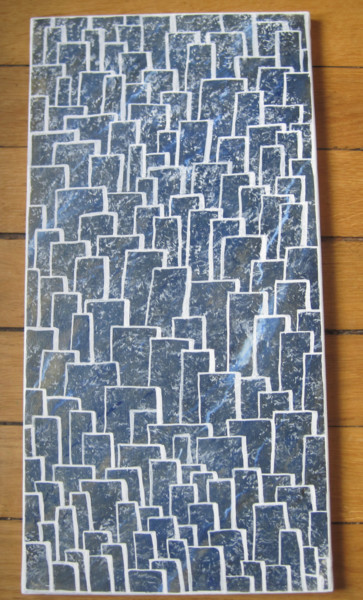 Peinture intitulée "New York" par Mabdeco, Œuvre d'art originale, Acrylique