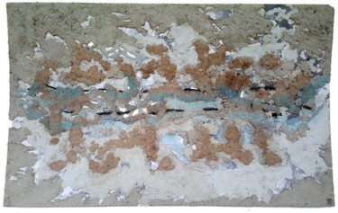 Peinture intitulée "Estran" par Valérie Thévenot, Œuvre d'art originale
