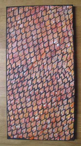 Peinture intitulée "le-serpent.jpg" par Mabdeco, Œuvre d'art originale, Acrylique