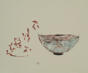 绘画 标题为“giapponese-65x54.jpg” 由Silvia Leveroni Calvi, 原创艺术品