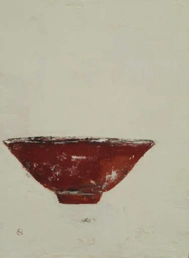 绘画 标题为“rosso-nabucco-81x60…” 由Silvia Leveroni Calvi, 原创艺术品