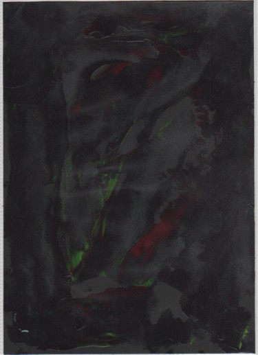 Peinture intitulée "Dernière porte" par Michel Aucoin, Œuvre d'art originale, Acrylique