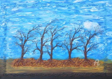 Peinture intitulée "Family" par Daniel Urbaník, Œuvre d'art originale, Acrylique